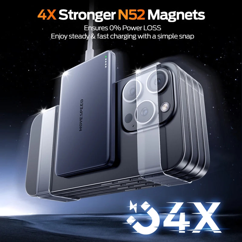 Mágneses Vezeték Nélküli Powerbank